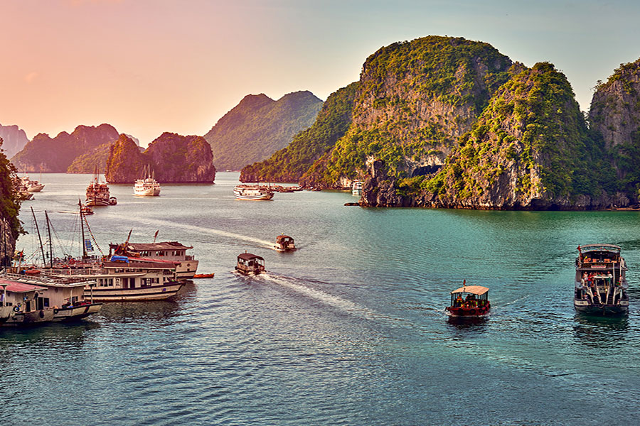 mejor época para viajar halong, Crucero por Halong, Atracciones Halong