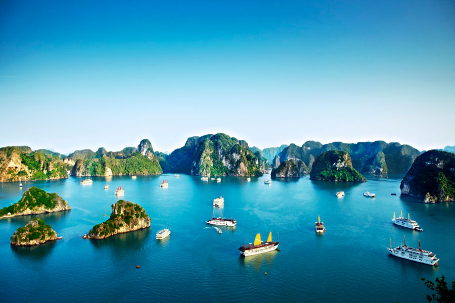 mejor época para viajar halong, Crucero por Halong, Atracciones Halong