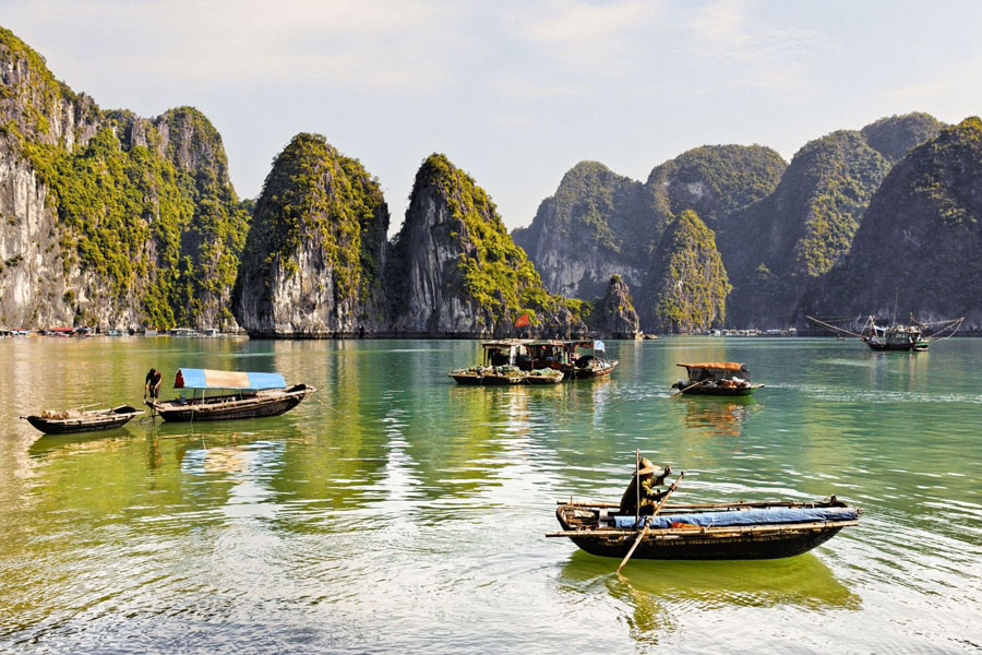 mejor época para viajar halong, Crucero por Halong, Atracciones Halong